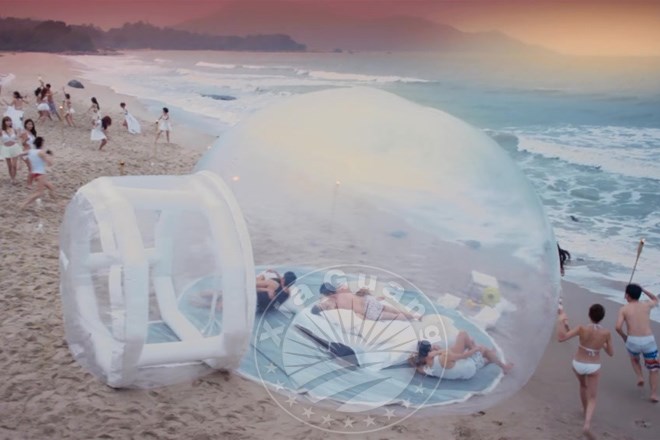 涡阳充气球形帐篷